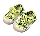 WIN 子供靴ベビー サンダル シューズ　つま先保護　メッシュ　靴 　男女兼用 (内寸12.5cm, グリーン)