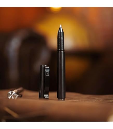 Big Idea Design チタン製万年筆　DLCブラック　FE Amazon | BIG IDEA DESIGN 万年筆 EDC(チタンDLCブラック) | 万年筆