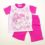サンリオ マイメロディ 半袖Tシャツ生地のパジャマ 100-130cm(832MM007112） (120cm)
