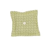 Cotton Tale Designs Decor Pillow Periwinkle/Green Lattice [並行輸入品]