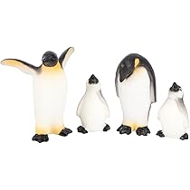 Amazon.co.jp: 4本 セット ミニペンギンのおもちゃ ペンギン