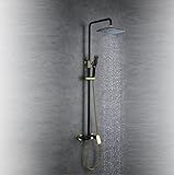 blyc-真鍮多機能バスルームLuxury雨ミキサーシャワーコンボLuxury Durable雨showerhead-enjoy A爽快spa-likeシャワー ブラック 9536138094884