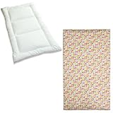 お昼寝用 ヌード敷布団＆敷カバー2点セット 《KIKIピンク》(園児用　洗える敷ふとん)【日本製】 