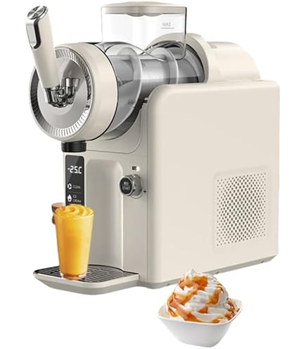 アイスクリームの機械 Amazon | スラッシュマシン 家庭用アイスクリームマシン 雪融解機 小型