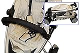折り畳めるフロントセーフティーバー、Quinny Zapp/bugaboo Bee+用　or 汎用品