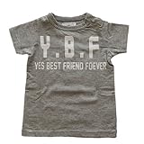 jeans b. 2nd　Y.B.F　T シャツ(杢グレー) 90cm