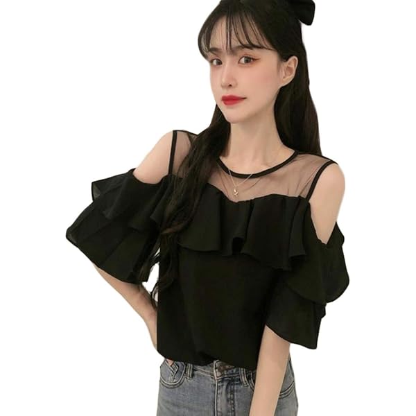 ナイルパーチ BABYGIFT柄セーラー襟パフスリーブカットソー♡ ナイルパーチ BABYGIFT柄セーラー襟パフスリーブカットソー