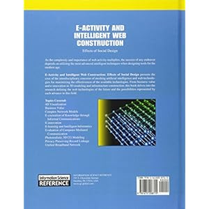 E-Activity and Intelligent Web Construction: Effects of Social Design