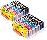 KINGJET キヤノンインク381 Canon 380XL 381XL 互換インク 10本パック対応機種 TS6130 TS6230 TS6330 TS7330 TR7530 TR8530 TR9530 TR703 大容量 残量表示 個別包装