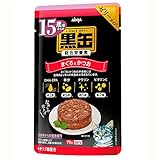 15歳からの黒缶パウチ まぐろとかつお 70g×12袋【まとめ買い】