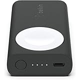 Belkin Apple Watch用 モバイルバッテリー Series 7 / 6 / 5 / 4 / 3 / 2 / 1 / SE 対応 2200mAh ブラック BOOST CHARGE F8J233BTBLK-A