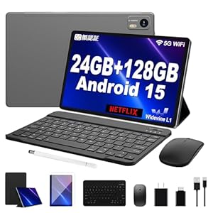 Bvlary X50 Android 15 10インチ Wi-Fiモデル タブレット 24GB+128GB 8000mAh Widevine L1対応 フルセット版