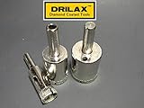 3 Pcs SET Diamond Hole Saw Drill Bit Set Granite Glass Tile - Tools 3 Piece Diamond Dust Hole SAW Dr