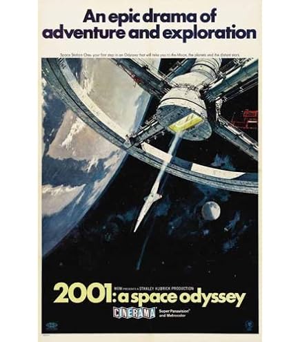 Amazon.co.jp: 【大判】映画ポスター 日本版 2001年宇宙の旅 (68.5 cm