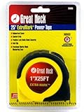ExtraMark Power Tape, 1" x 25ft, Steel, Yellow/Black (並行輸入品)