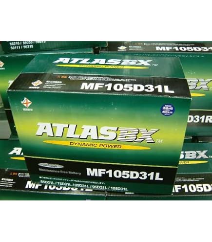 Amazon | 国産車バッテリー MF115D31L ATLASBX standard バッテリー