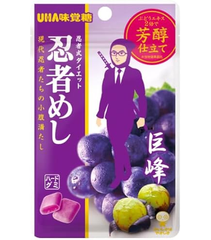 味覚糖 忍者めし鋼 コーラ味 50g×100袋 Amazon | UHA味覚糖 忍者めし鋼 コーラ味 50g × 4袋 | UHA味覚糖