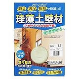 フジワラ化学脱臭・調湿・断熱珪藻土壁材室内壁用約3㎡No.59