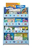 The Original Wooden Front-Facing Kids Bookcase and Book Display with 3D Alphabet [並行輸入品]