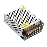 スイッチング電源 直流安定化電源 110/220v15％ 0-60A DC 100％純銅 高品質 長寿命 耐干渉性 多用途(5V-5A 25W)