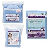 NuAngel Flip and Go Nursing Pad Case with Nursing Blanket and Contoured Burp Pad Set, Blue by NuAnge