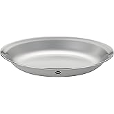 キャンピングムーン(CAMPING MOON) テーブルウェア キャンプ プレート 皿 ラージ ステンレス304 φ20cm S397-20