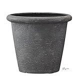 プランター 植木鉢 大型 底穴あり ビアス リムス 直径80cm ガーデニング 園芸用品 /グレー 灰色