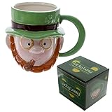 Egg n Chips London - Novelty Ceramic Leprechaun Head Mug