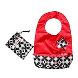 Ju-Ju-Be Be Neat Baby Diaper Bib (Crimson Kaleidoscope) by Ju Ju Be