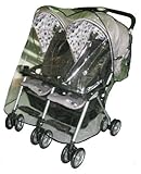 Sashas Rain and Wind Cover for Combi Twin Side by Side Stroller by Sashas [並行輸入品]