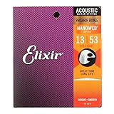 エリクサー ELIXIR 16182 PHOSPHOR BRONZE HD Light 13-53 アコースティックギター弦×3SET
