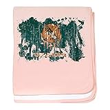 CafePress – オクラホマ州フラグ – スーパーソフトベビー毛布、新生児おくるみ ピンク 06473221676832E