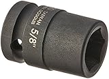 Williams 37120 1/2-Inch Drive Shallow Impact Socket 6-Point 5/8-Inch [並行輸入品]