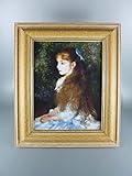 BiblioArt Series　P.A.ルノワール 「イレーヌ・カーン・ダンヴェール嬢の肖像」 額装品