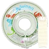 Swimavaスイマーバ 【日本正規品】うきわ首リング&美人家オリジナル ベビー用レッグウォーマー (ディーノ+美人家オリジナル ベビー用レッグウォーマー)