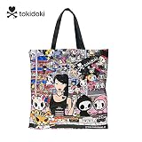Tokidoki Kaiten寿司2 Sidedビニールトートバッグファッションバッグ:寿司バー