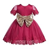 TiaoBug DRESS ベビー・ガールズ US サイズ: 3-6 Months カラー: レッド