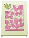 日繊商工 Botanical Gardens クレマチス フェイスタオル ピンク BG-501
