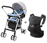 Aprica ラクーナライト AB BL + コランCTS BK セット！