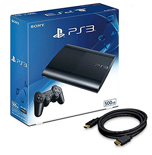 PlayStation3 チャコール・ブラック 500GB (CECH4300C)【Amazon.co.jp限定】特典ホリHDMIケーブルETHERNET (2m)ブラック付の表紙