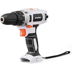 アイリスオーヤマ 充電式ドライバドリル バッテリ充電器別売 JCD28-Z ホワイト