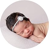 miugle新生児ベビーパールラインストーンヘッドバンド