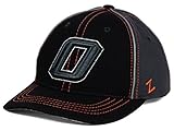 オクラホマ州カウボーイズNCAA Zephyr t-stormメンズブラックグレー箔ストレッチフィットキャップハット