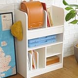 こどもと暮らしオリジナル Curio(キュリオ) 多機能ランドセルラック ホワイト