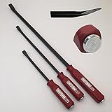 Craftsman 3 Piece Curved Pry Bar Set With Strike Cap Handle [並行輸入品]