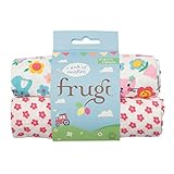 (フルギ) Frugi ベビー モスリン 2枚組　キャットフレンズ＆花柄　オーガニックコットン
