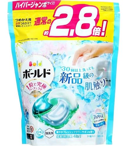 Amazon.co.jp: ボールド 洗濯洗剤 ジェルボール 4in1 プレミアム