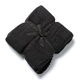 (ベアフットドリームス) BAREFOOT DREAMS ブランケット COZY CHIC twin blanket Espresso [並行輸入品]