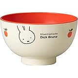金正陶器(Kaneshotouki) ディック ブルーナ 「 ミッフィー 」 お椀 子供用食器 食洗機対応 電子レンジ対応 食器 ミッフィー グッズ M 10.5cm アップル柄 日本製 242510