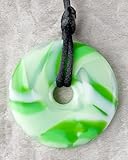 Teething Bling Green Swirl Pendant by Teething Bling
